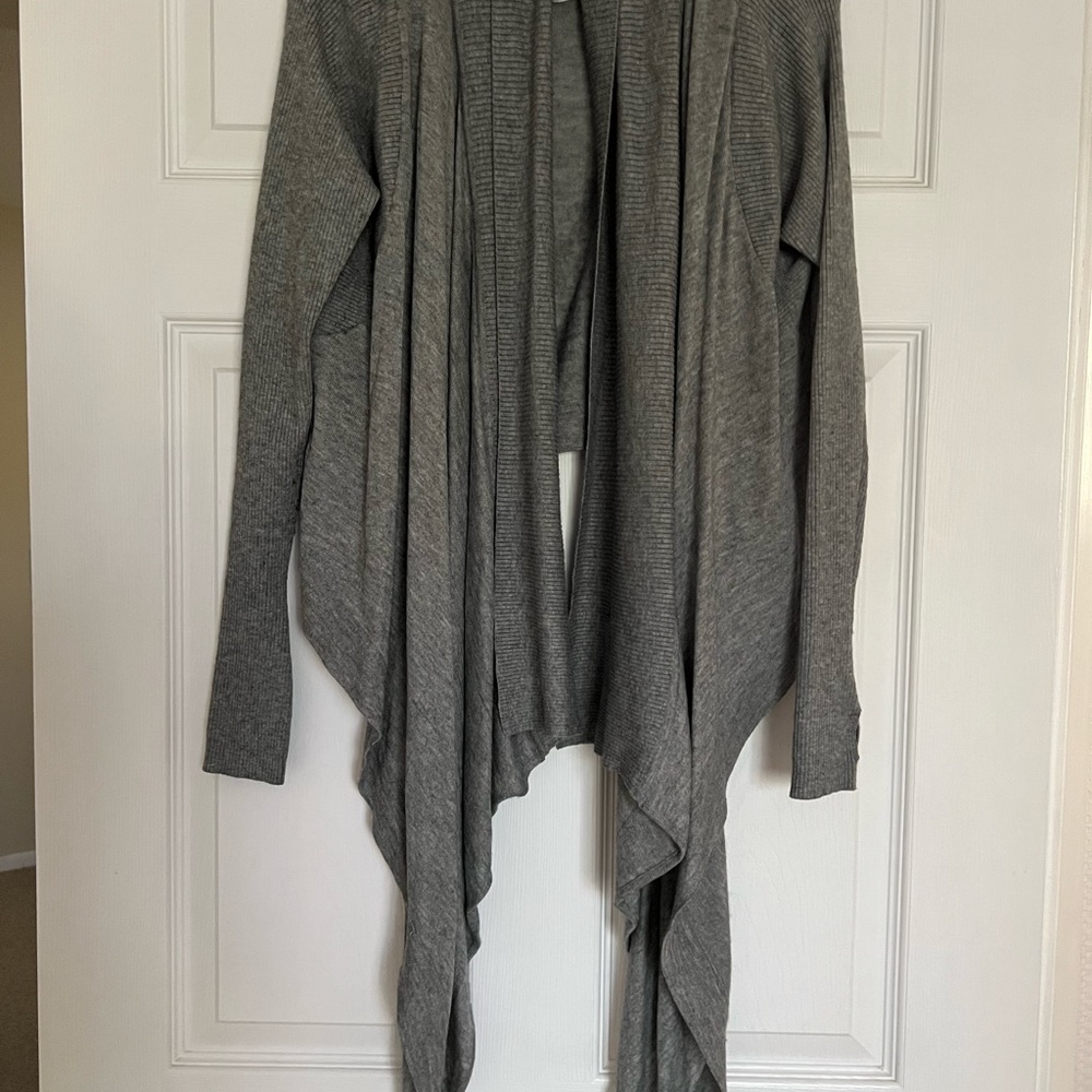 Lululemon wrap grey sweater size S
